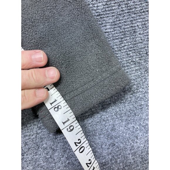 Everlast Fleece Jacket Women’s Size Medium Gray Long Sleeve Full Zip - Picture 9 of 11